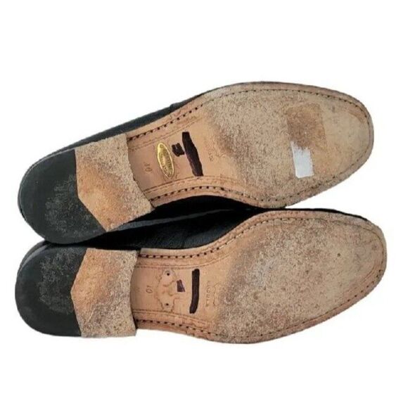Belvedere Mens Shoes Size 10 Caiman Black